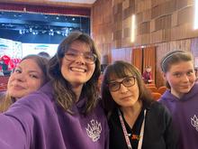 С одной из самых именитых членов жюри М.М.Гельфонд